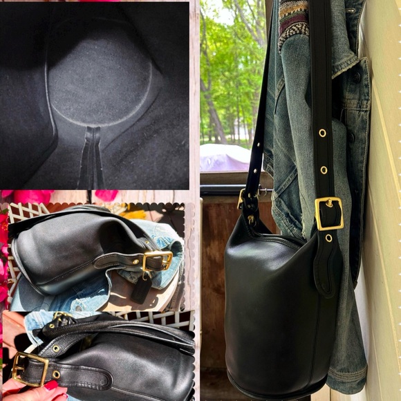 COACH BLACK HELEN BERG’S LEGACY DUFFLE BAG 9953 - Picture 14 of 15